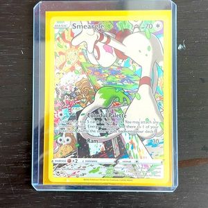 Smeargle trainer art gallery Pokémon.    No.TG10/TG30